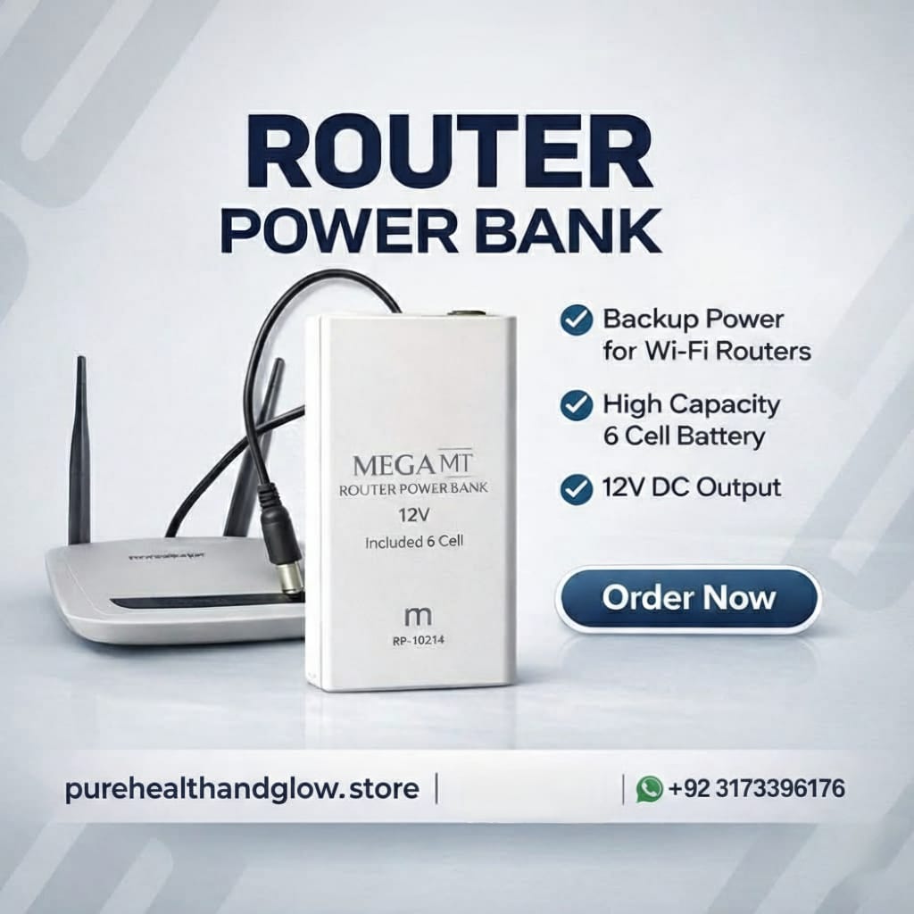 12W WiFi Router Power Bank