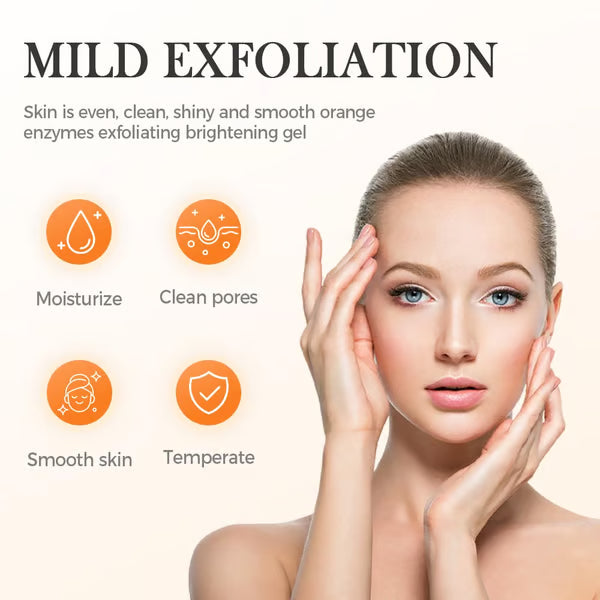 Orange Exfoliating Whitening Gel Dark Spot & Dead Skin Remover – BUY 1 GET 1 FREE
